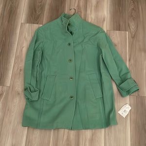 JONES NEW YORK SIGNATURE LONG BUTTON COAT WOMEN PLUS 2X